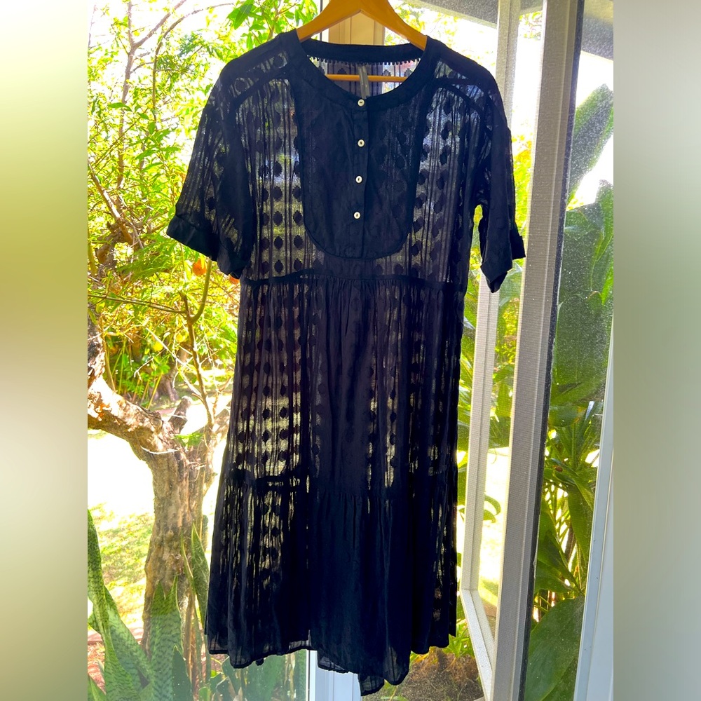 Anthropologie Cotton dress XSP
